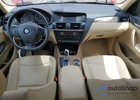 2012 BMW X3 xDrive28I из США, поврежденный, VIN 5UXWX5C52CL726874